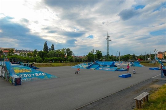 Skejťáci se už v červnu dočkají nového hřiště ve Škoda sport parku