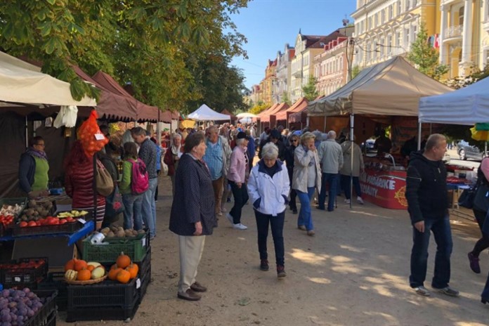 Farmářské trhy v Mariánských Lázních se letos přemístí na novou adresu