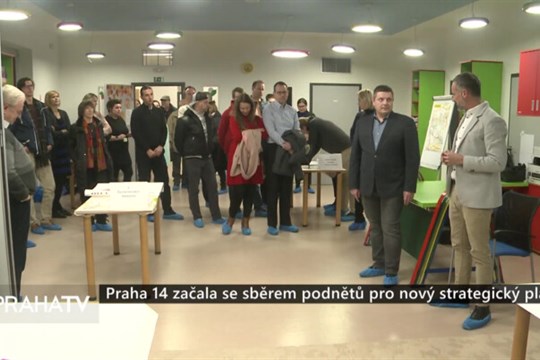 Praha 14 začala se sběrem podnětů pro nový strategický plán