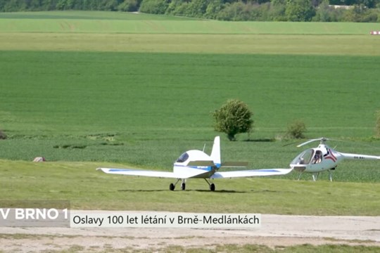 Oslavy 100 let létání v Brně-Medlánkách