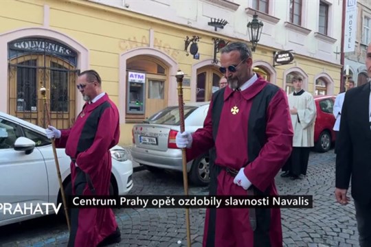 Centrum Prahy opět ozdobily slavnosti Navalis