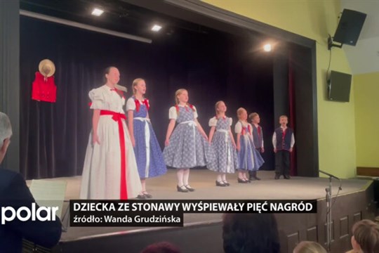 Dziecka ze Stonawy wyśpiewały aż pięć nagród