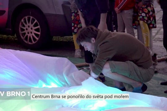 Centrum Brna se ponořilo do světa pod mořem