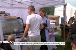 Prima Fresh festival přílákal na Špilberk milovníky jídla
