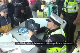 Na dětský den v Letňanech přijela policie s termovizí