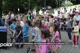 Den dětí probíhal na několika místech v Orlové