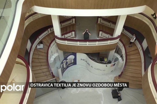 Ostravica-Textilia je znovu ozdobou města. Nabízí kanceláře, kavárnu i klub a prostory pro akce
