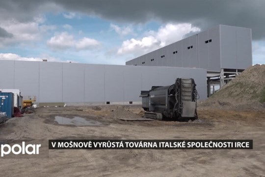 Přední výrobce vodičů IRCE staví fabriku v Mošnově