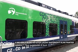 Elektrický bateriový vlak Panter byl představen v rámci Rail Business Days