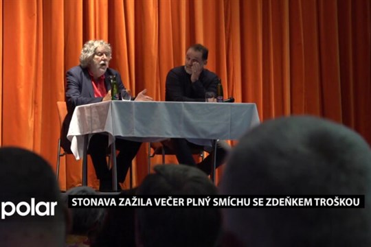 Stonava zažila večer plný smíchu s režisérem Zdeňkem Troškou