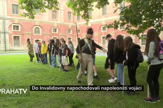 Do Invalidovny napochodovali napoleonští vojáci