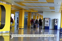 Letiště Brno loni zaznamenalo rekordní počet cestujících