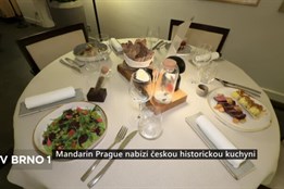 Mandarin Prague nabízí českou historickou kuchyni