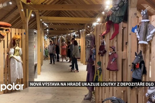 Nová výstava na hradě ukazuje loutky z depozitáře ostravského divadla, zaujme malé i velké