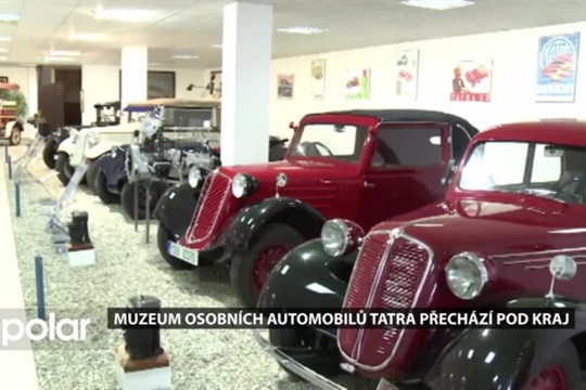 Muzeum automobilů Tatra přechází pod kraj. Chystají se velké investice
