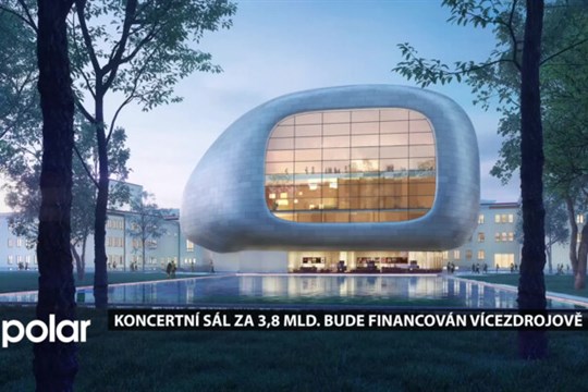 Ostrava má vyřešeno financování koncertního sálu. Úvěr začne čerpat příští rok