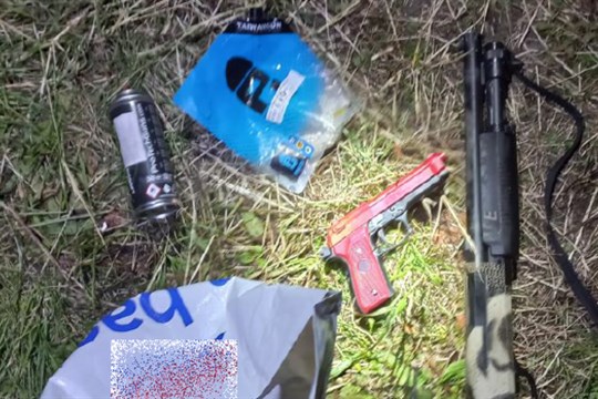 Opilý mladík a jeho kamarád seděli se zbraněmi nedaleko festivalu ve Frýdku-Místku, lidé je v obavě nahlásili policistům