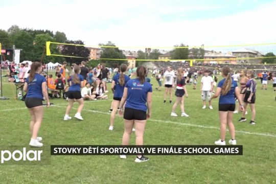 8 stovek dětí sportovalo ve finále projektu School Games v Ostravě-Zábřehu