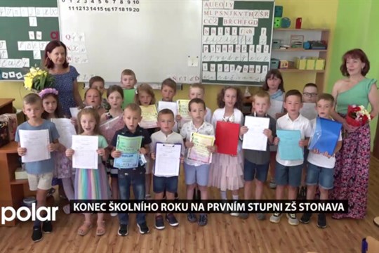 Konec školního roku na prvním stupni ZŠ Stonava