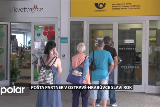 Obecní pošta Partner v Ostravě-Hrabůvce slaví rok