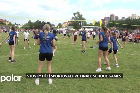 Stovky dětí sportovaly ve finále School Games v Ostravě-Zábřehu