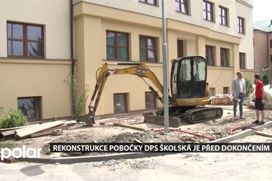 Rekonstrukce pobočky Domova pro seniory ve Frýdku-Místku je před dokončením