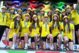 Házenkářky přivezly z Her XI. letní olympiády dětí a mládeže bronzové medaile