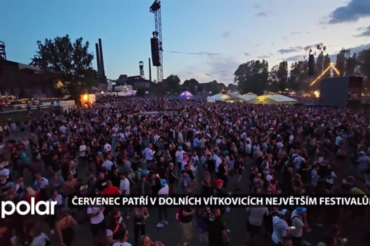 Červenec patří v Dolních Vítkovicích největším festivalům, B4L vystřídají Colours of Ostrava