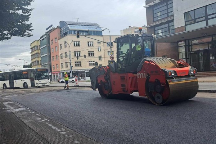 Opravy v centru Zlína pokračují. Silničáři se přesunuli na Baťovu třídu