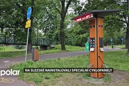 Na Slezské nainstalovali speciální cyklopanely, sloužit budou nejen cyklistům