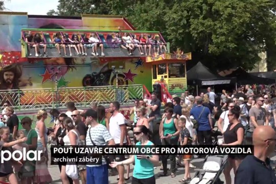 Stonavská pouť uzavře centrum obce pro motorová vozidla