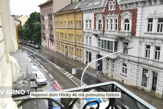 Nájemní dům  Hlinky 46 má pohnutky historii