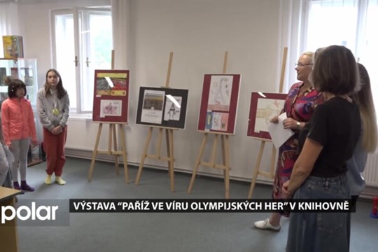 Výstava “Paříž ve víru olympijských her” v knihovně je počinem nového Francouzsko-českého spolku
