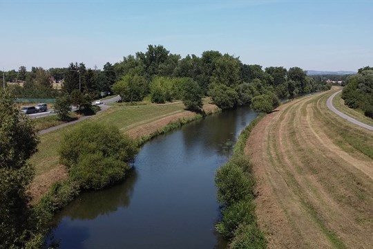 V Olomouci kvali vedru sledují stav řek