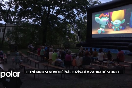 Letní kino si Novojičíňáci užívají dva týdny v zahradě Slunce