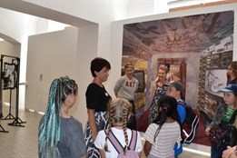 Děti z Pontonu navštívily Galerii města Plzně