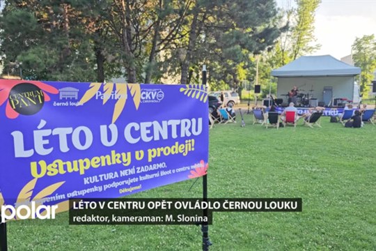 Léto v centru znovu ovládlo Černou louku, nabídne téměř třicet programů různého druhu