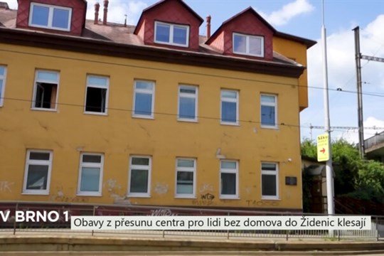 Obavy z přesunu centra pro lidi bez domova do Židenic klesají