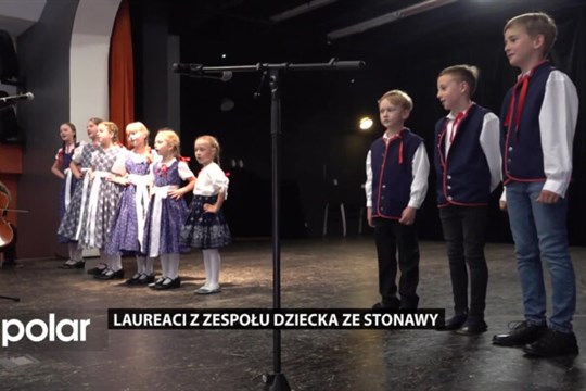 Laureaci z zespołu Dziecka ze Stonawy