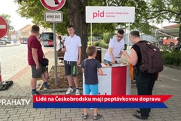 Lidé na Českobrodsku mají poptávkovou dopravu