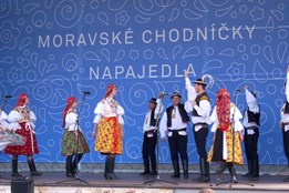 Folklorní festival Moravské chodníčky oslavil 24. výročí