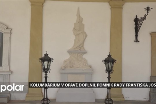 Kolumbárium v Opavě doplnil pomník rady císaře Františka Josefa I., chybí už jen náhrobní kámen