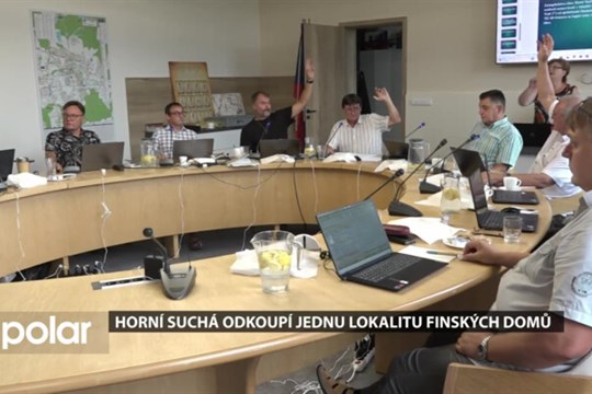 Horní Suchá odkoupí jednu lokalitu finských domů, jistotu vlastního bydlení ale lidé nemají