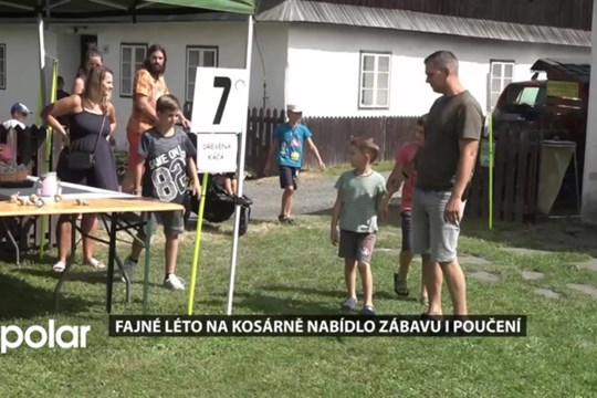 Zábava, kultura i zajímavá poznání čekaly na akci Fajné léto v karlovické Kosárně