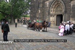 Na Vyšehradě se vzpomínalo na Františka Josefa I.