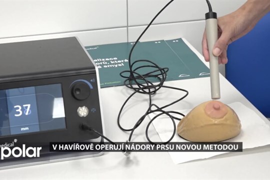 V havířovské nemocnici operují nádory prsu pomocí magnetického zrna