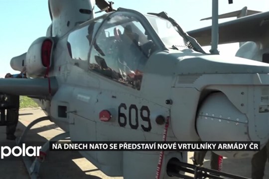 Na Dnech NATO se v akci představí nové vrtulníky AČR. V bojové ukázce to bude poprvé