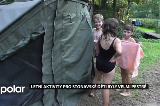 Letní aktivity pro stonavské děti byly velmi pestré