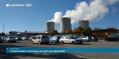 V Dukovanech se budou stavět dva reaktory