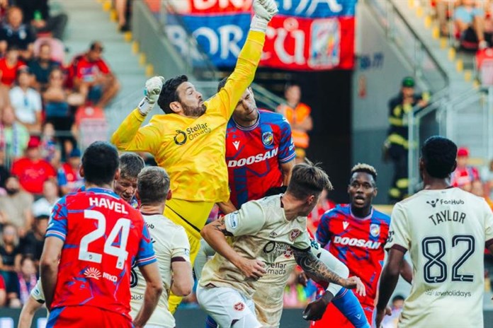 Plzeň dlouho dobývala branku Hearts marně, rozhodla až v poslední minutě nastavení!